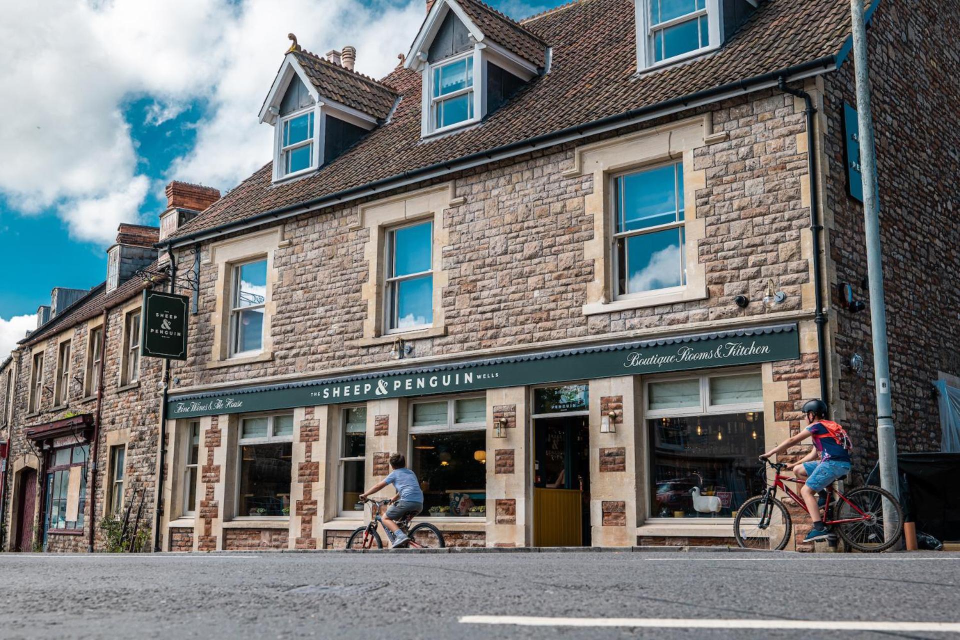 The Sheep And Penguin Hotell Wells Eksteriør bilde